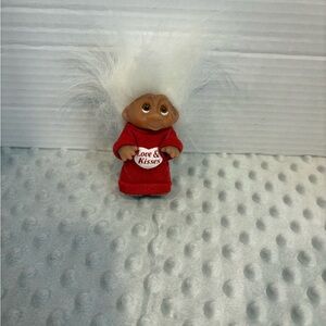 Love & Kisses Troll Doll with Red Outfit
